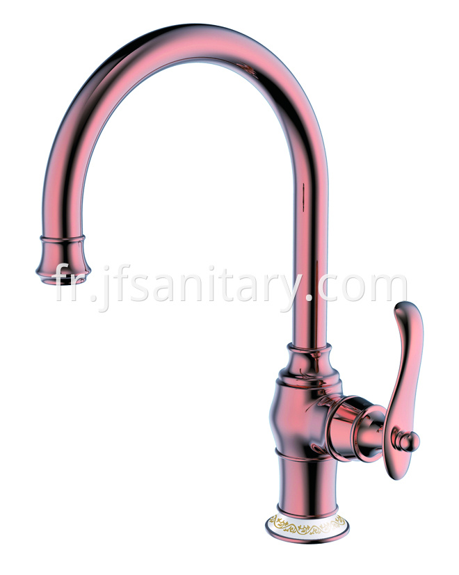 copper kitchen sink faucet